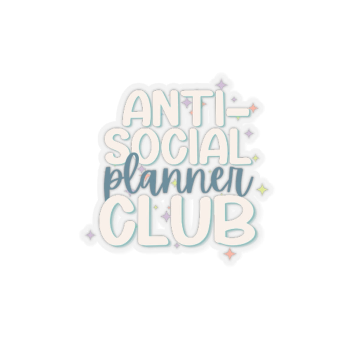 Reclusive Planner Society - Kiss-Cut Stickers