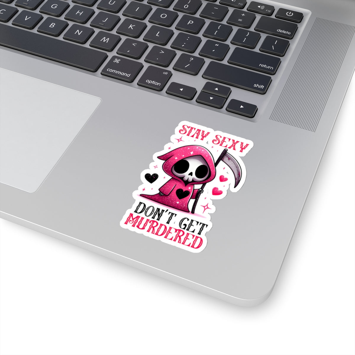 Sassy Reaper: Stay Sexy - Kiss-Cut Stickers