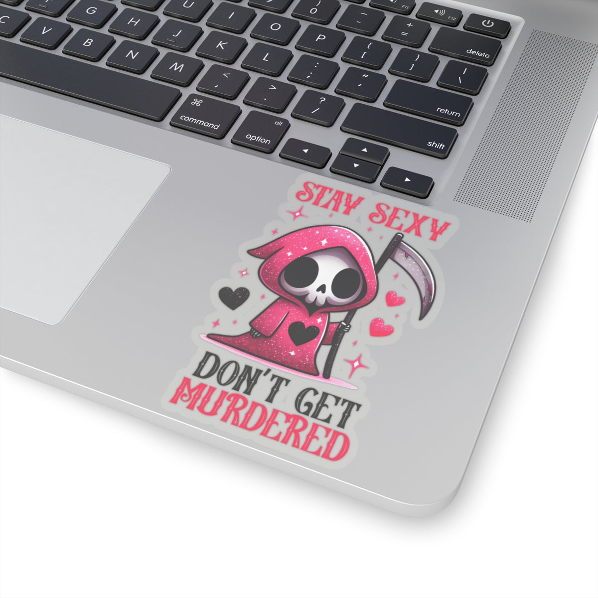 Sassy Reaper: Stay Sexy - Kiss-Cut Stickers