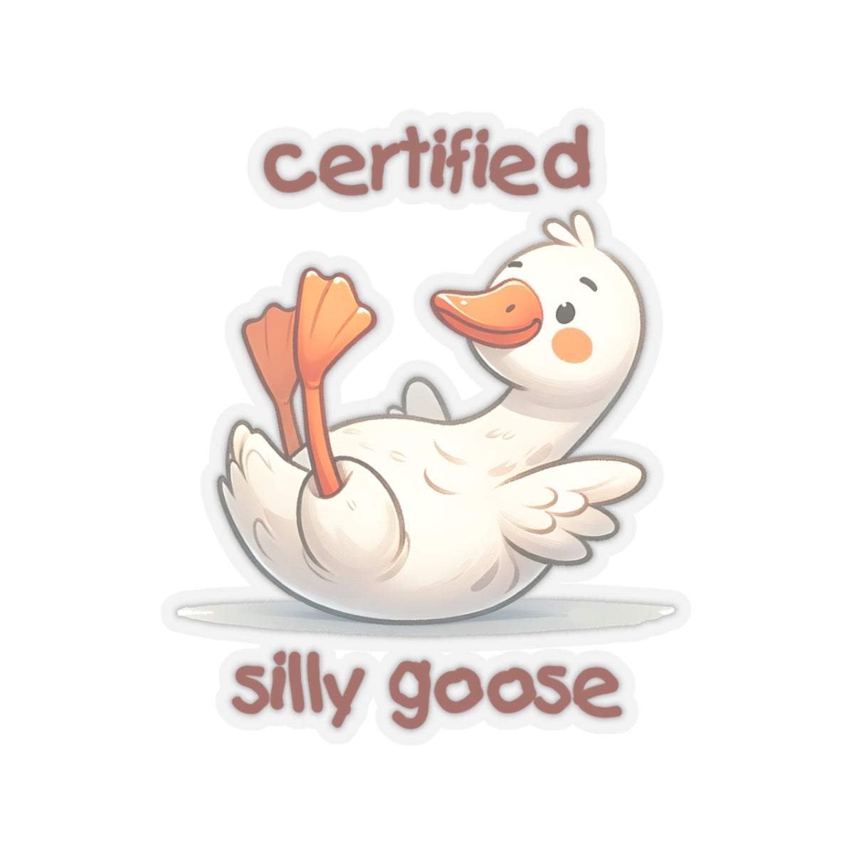 Goose-Approved Goofiness; Kiss-Cut Stickers