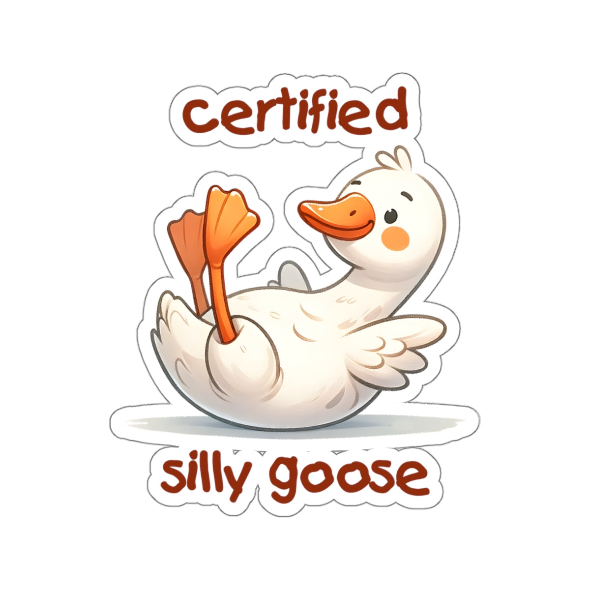 Goose-Approved Goofiness; Kiss-Cut Stickers