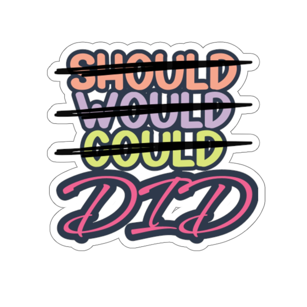 DID: The Only One That Matters - Kiss-Cut Stickers