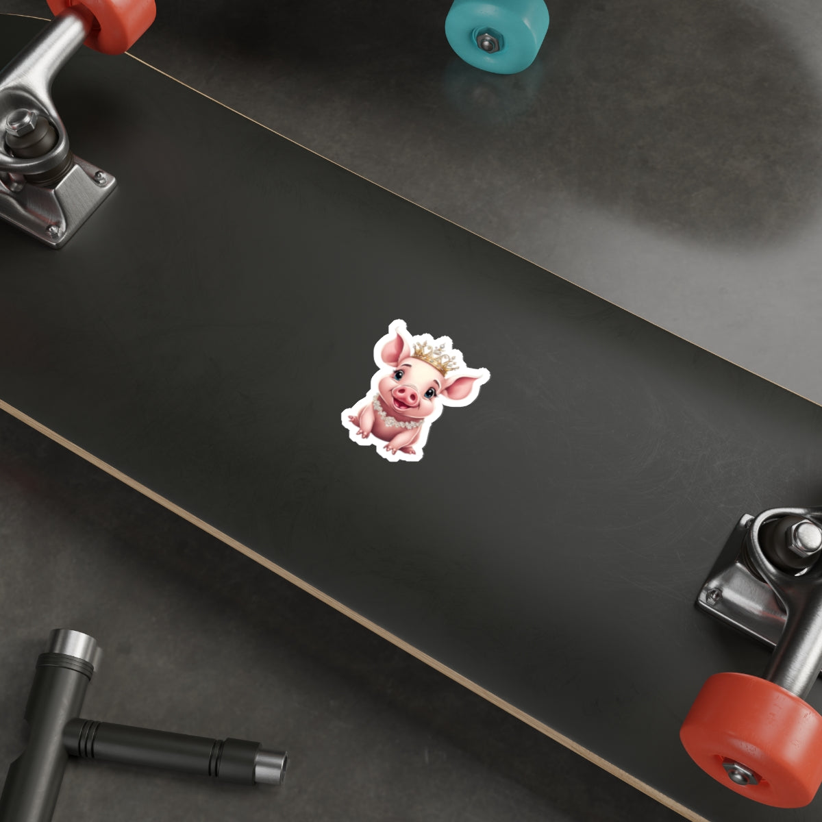 Piglet Majesty - Die-Cut Stickers