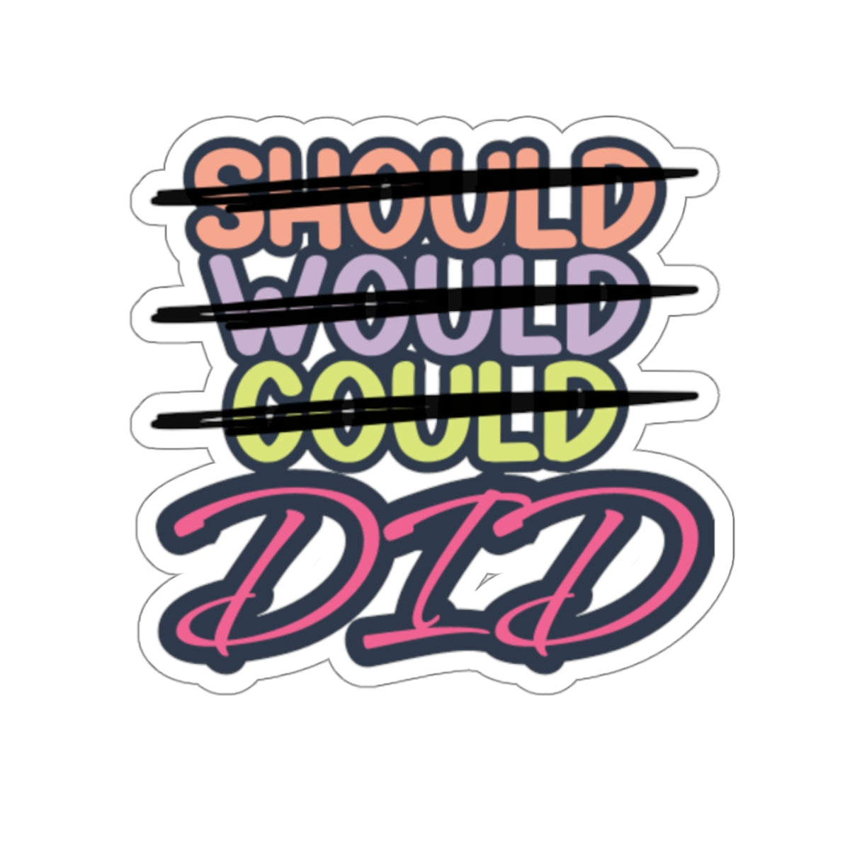 DID: The Only One That Matters - Kiss-Cut Stickers