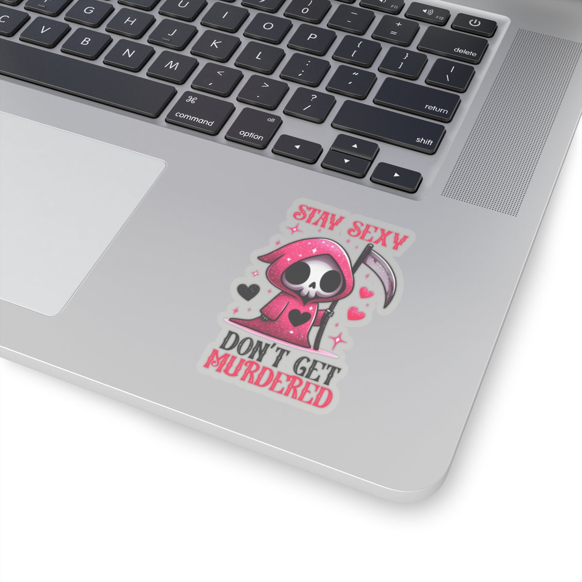 Sassy Reaper: Stay Sexy - Kiss-Cut Stickers