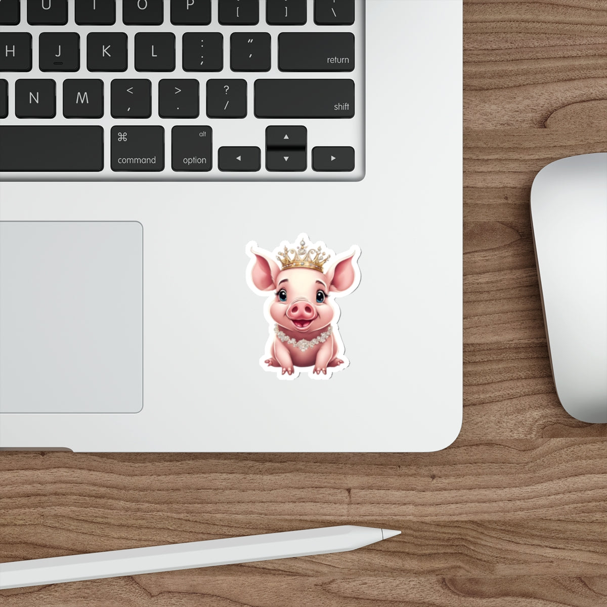 Piglet Majesty - Die-Cut Stickers