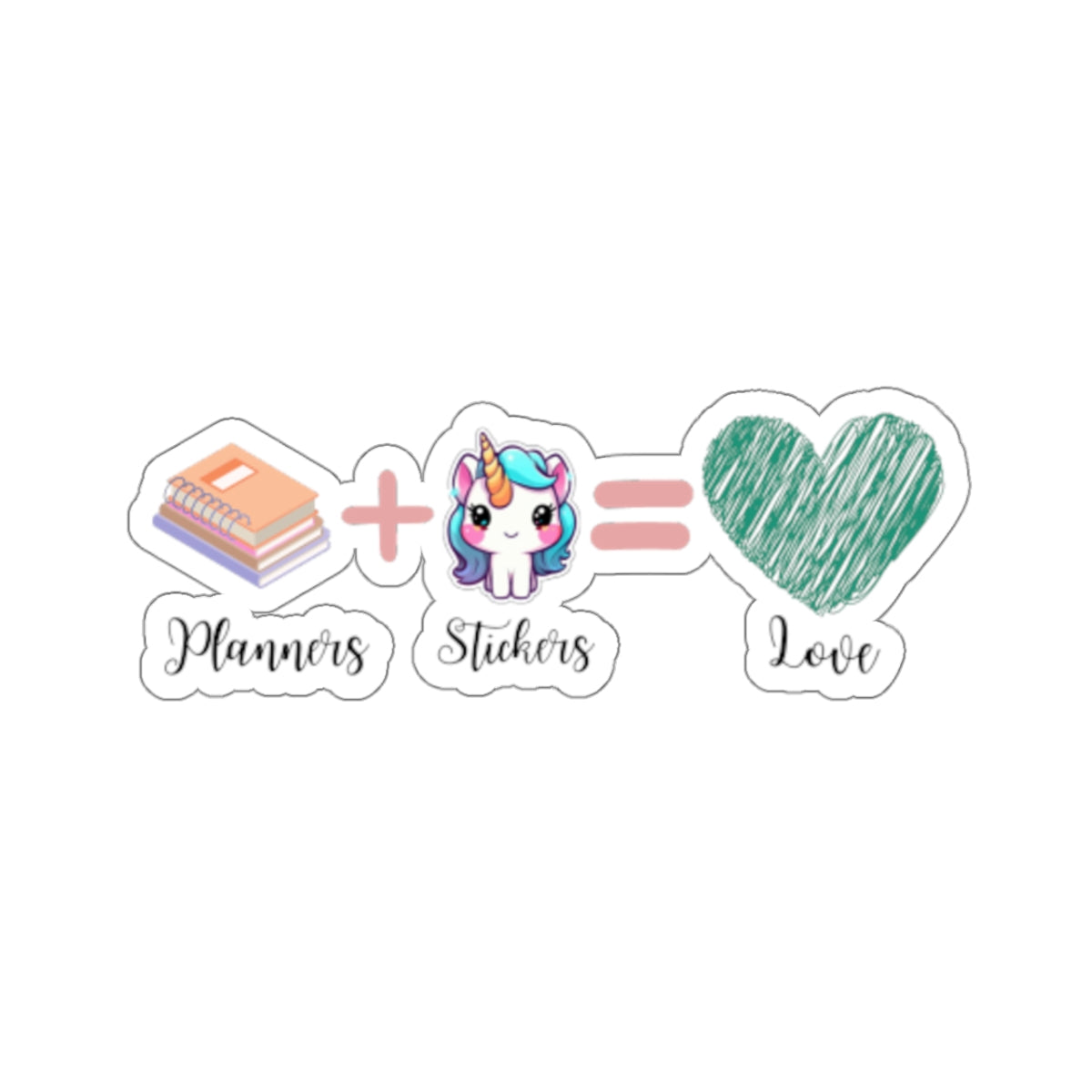 Planner Romance: Stickers Forever! - Kiss-Cut Stickers