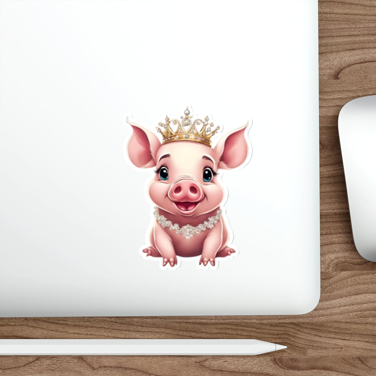 Piglet Majesty - Die-Cut Stickers