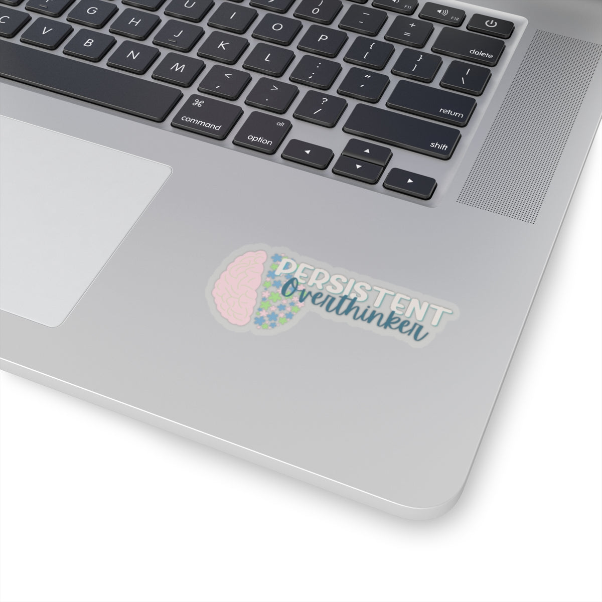 Floral Mindset: Persistent Overthinker - Kiss-Cut Stickers