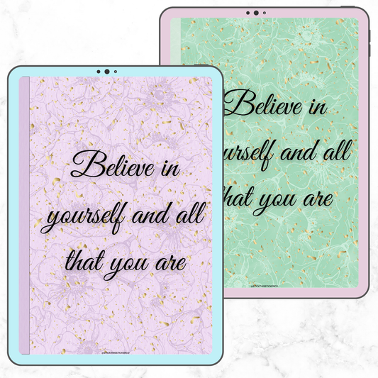 Believe & Achieve Journal