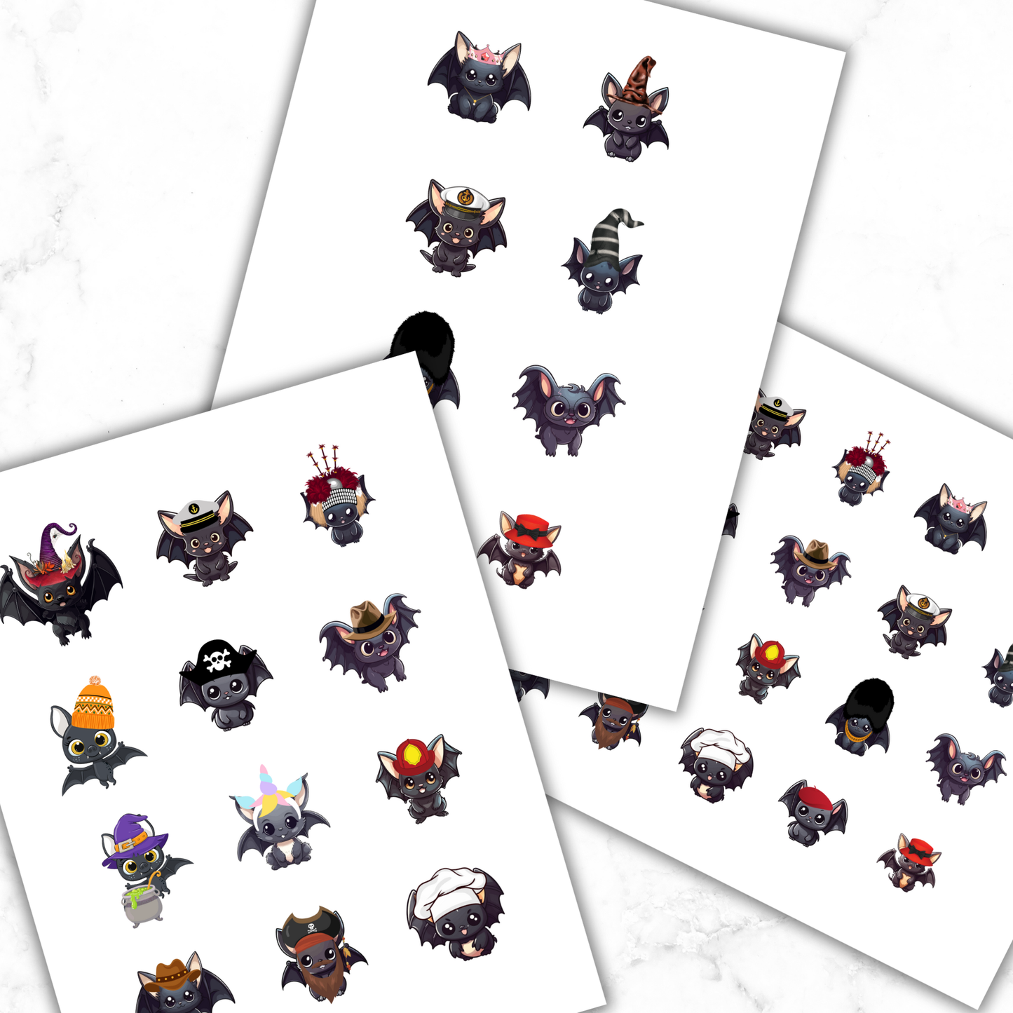 Bats In Hats - Sticker Bundle