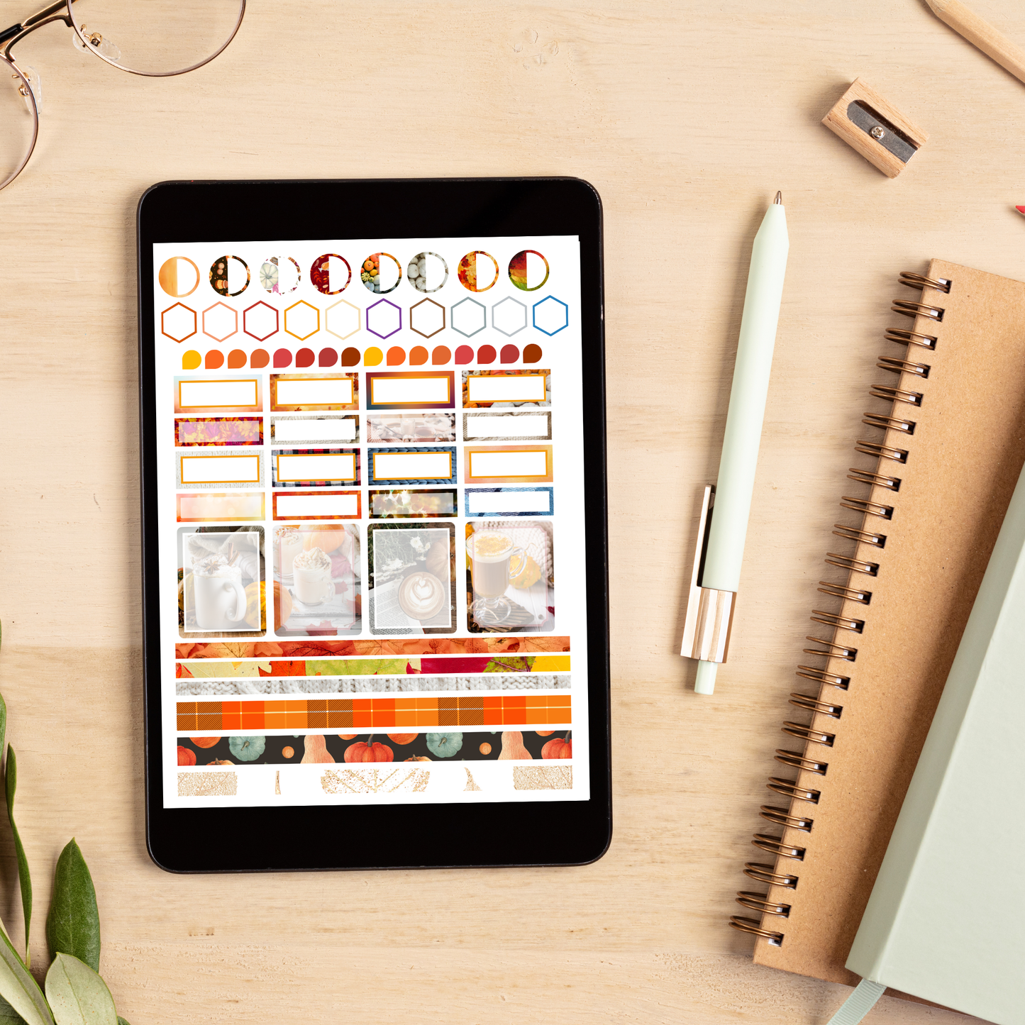 Snuggle Up & Spice It - Planner Sticker Bundle