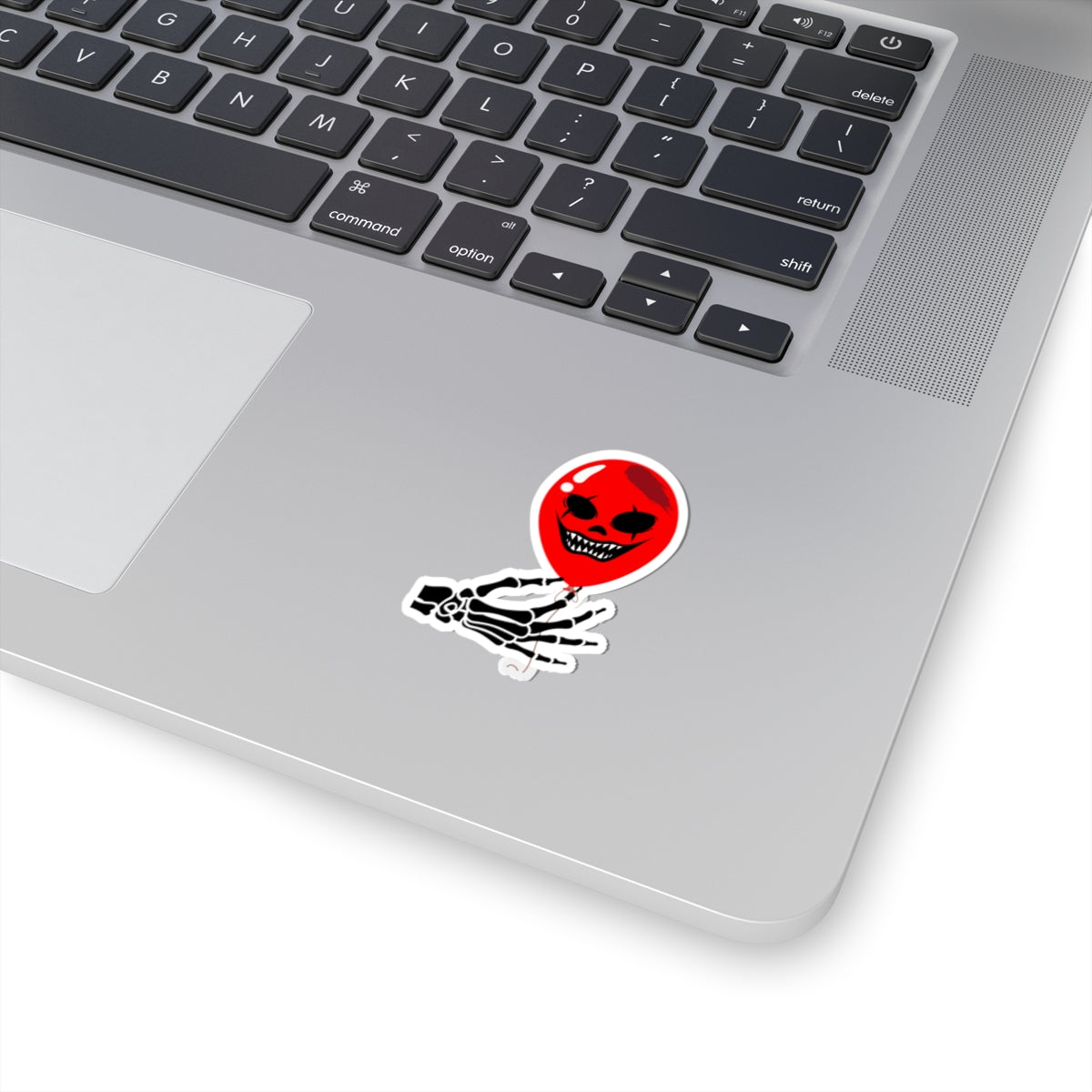 Creepy Balloon Buddy: The Afterlife’s Red Delight - Kiss-Cut Stickers