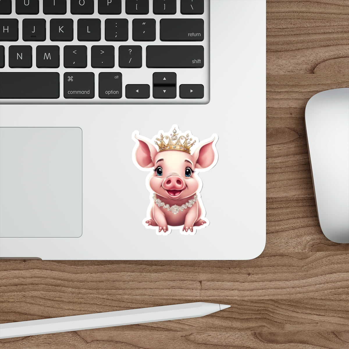 Piglet Majesty - Die-Cut Stickers