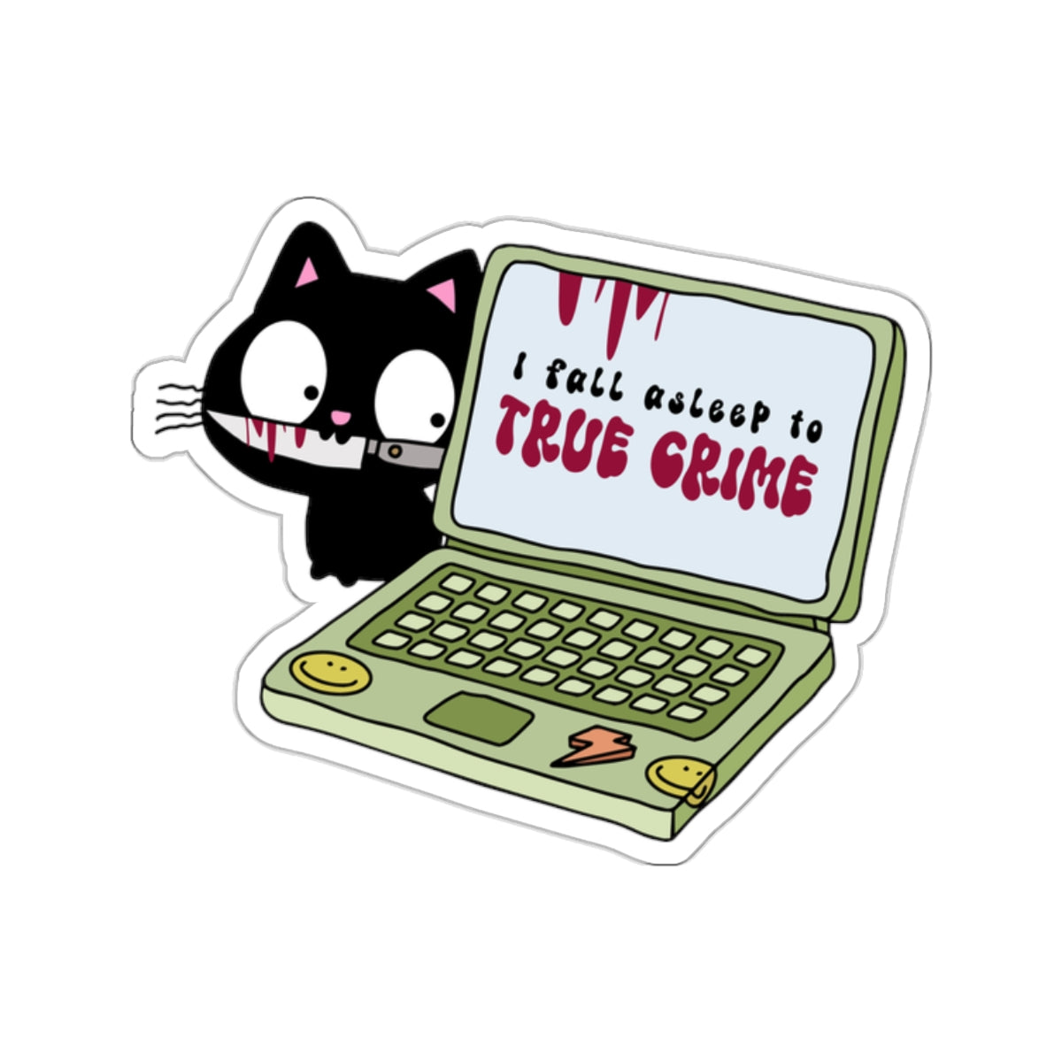 Paws & Crime: Feline Noir; Kiss-Cut Stickers