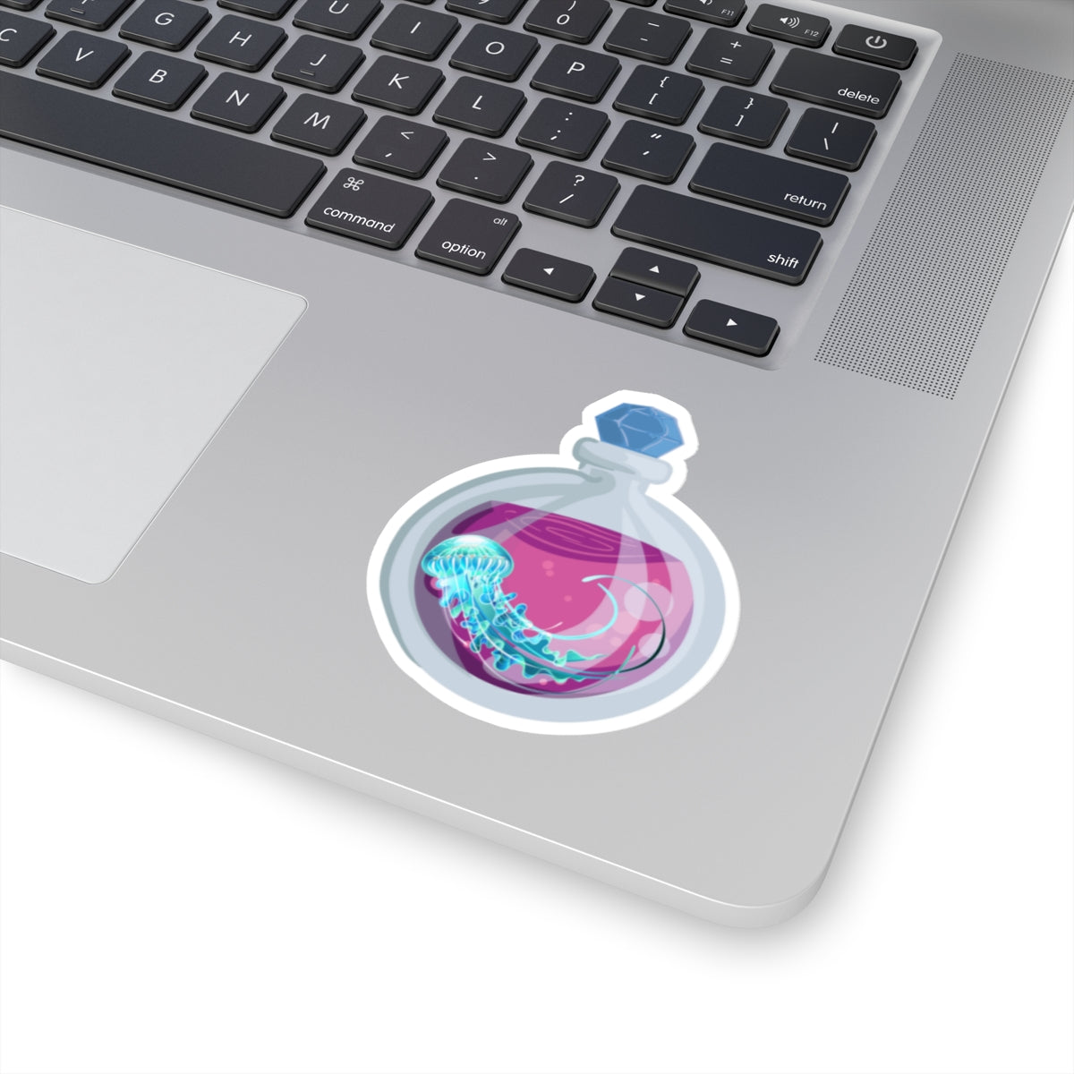 Jellyfish in a Spell - Kiss-Cut Stickers