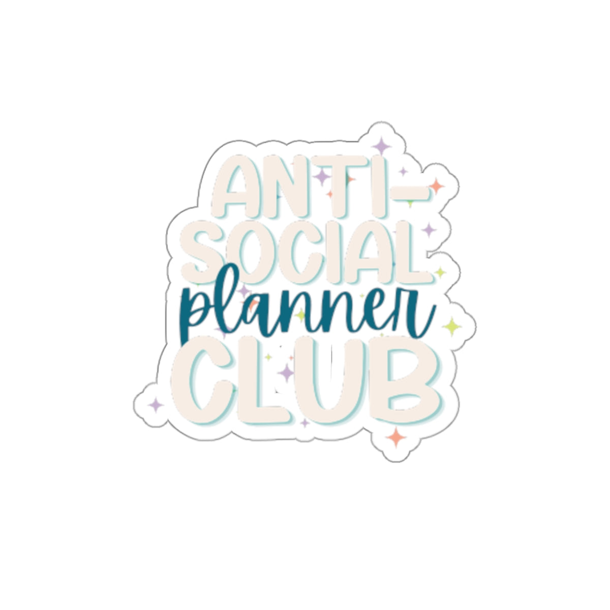 Reclusive Planner Society - Kiss-Cut Stickers